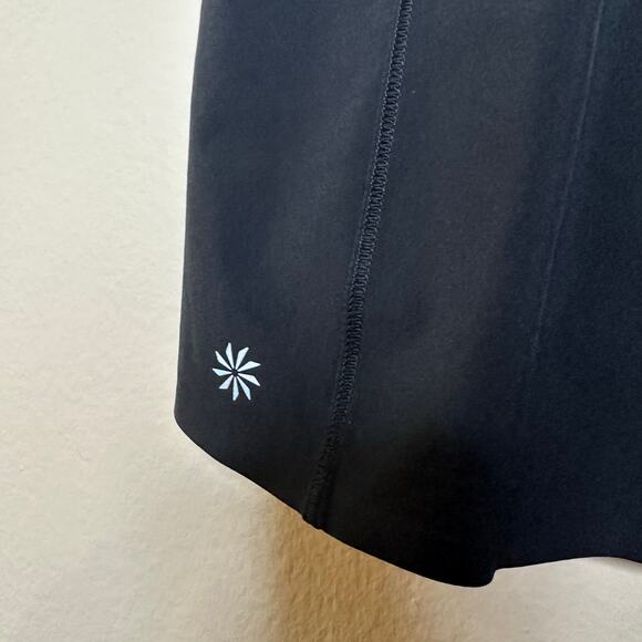 Athleta Womens Run With It 14" Tennis Skort Skirt Workout Black Womens Size 1X - Picture 8 of 12